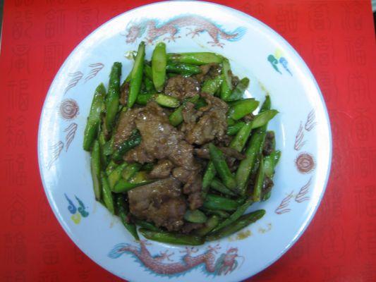 Beef with Asparagus