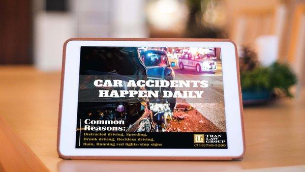 The Top5 Causes of Car Accidents on the Road #caraccidentlawyer #caraccidentattorney