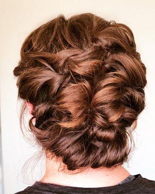 Bridal hair