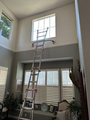 Removal and re-install 18' up