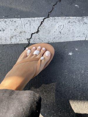 Normal pedicure