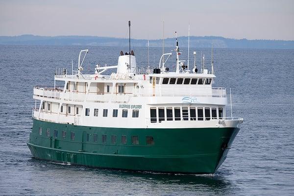 InnerSea Discoveries' Wilderness Explorer cruise ship.