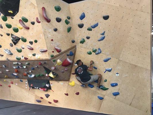 Me trying to climb...inverted