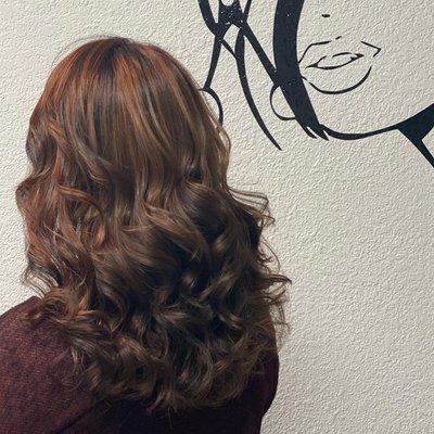 Bronze highlights by Anna.