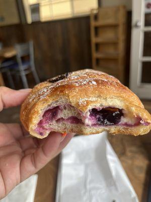 Blueberry Croissant