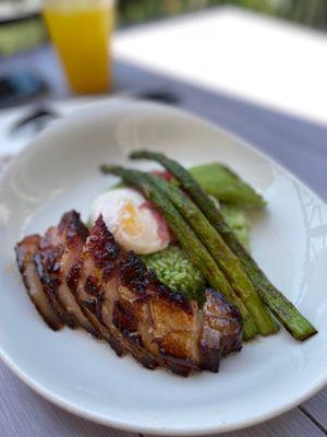 Pork belly risotto. While it was delish, it was rice not risotto.