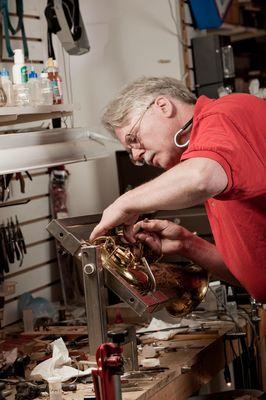 Exceptional repair service by our professional instrument repair technicians.