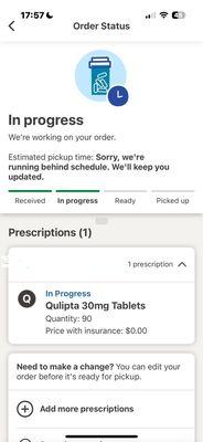 These are my prescriptions on the app. I've edited out my name.