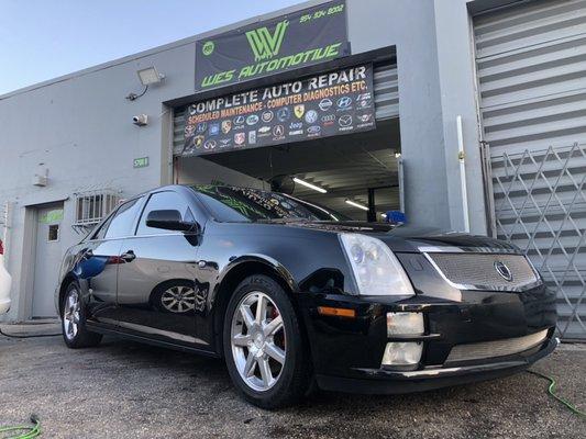 Cadillac STS v8 Northstar- all cleaned up