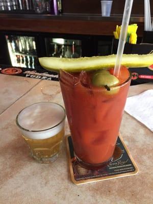 The Club Tap Bloody Mary.