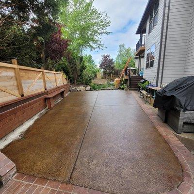 Exposed Aggregate Patio