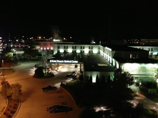 The front of the medical center before 2012 construction begins in Dec.