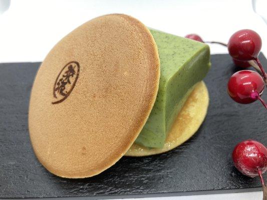 Matcha Green Tea Mousse Dorayaki