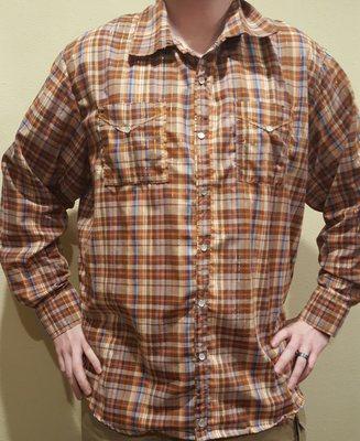 Custom Fit, lightweight western pearl snap shirt