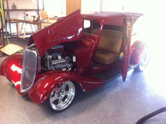 33 Ford Big Daddy is currently building from the ground up "including one of his custom interiors"