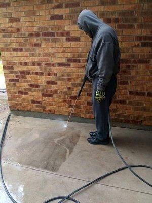 Power washing