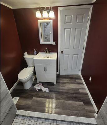 New bathroom