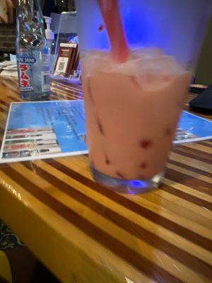 Strawberry Bobba Tea