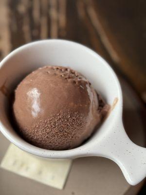 Chocolate ice cream