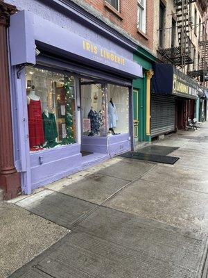 Store front, easy to recognize due to color.