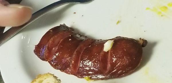 "Smoked" sausage