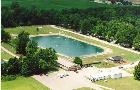 aerial picture of our park