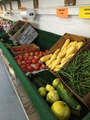 Assorted produce (varies by season)