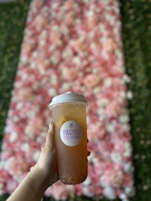 Pastel fruit tea