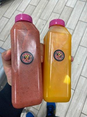 Fresh juices