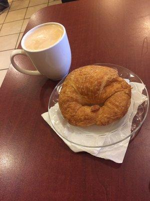 $4.25 for a soy latte and croissant