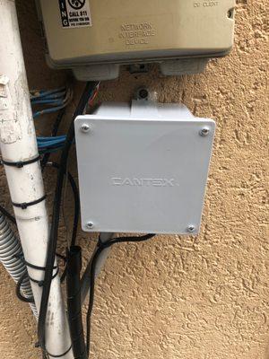 Installation of network switch