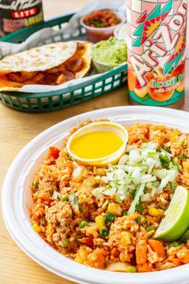 Our delicious Arroz Con Pollo!