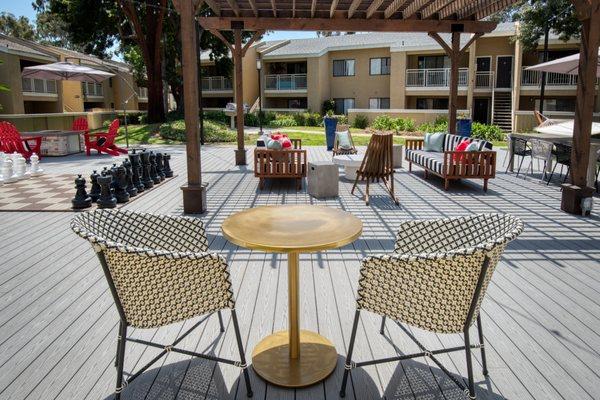 Pathways at Bixby Village - Outdoor Lounge Area