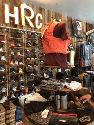 Extensive variety of shoes & apparel