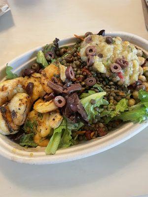 Wild Shrimp Salad Bowl