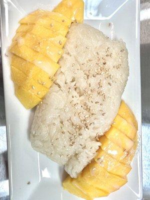 Mango sweet sticky rice