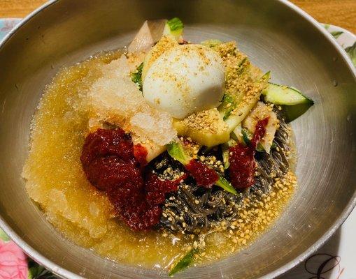 Bibim Naengmyeon (#17 on the menu)