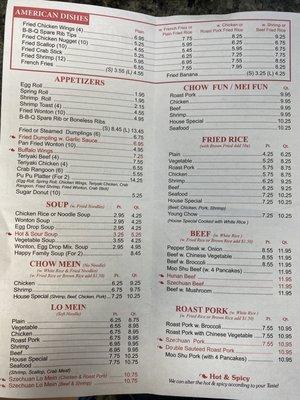 Menu 2/4