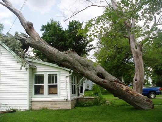 Storm damage and insurance claims are our specialty.