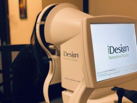 iDesign high resolution LASIK wavefront capture device