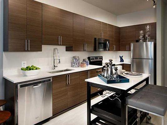 Stainless steel appliances