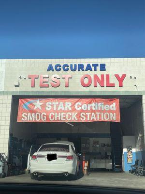 Smog check time!