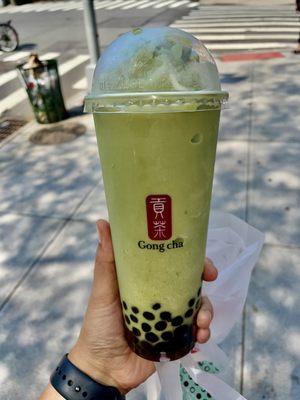 Matcha Milk Slush