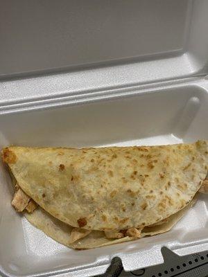 Quesadilla pollo