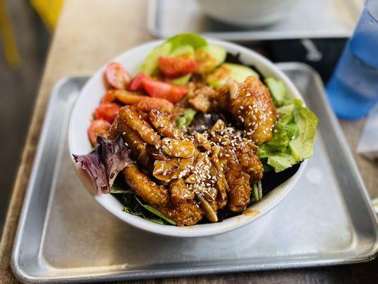 BBQ catfish bowl