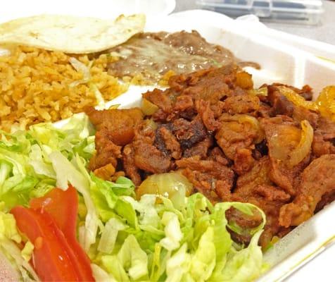 Al pastor combo plate