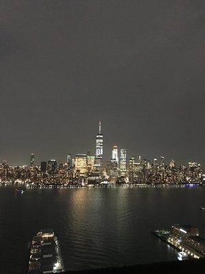 Night view east facing 52nd floor