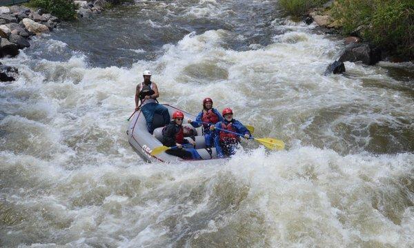 One of our fun class 3 rapids