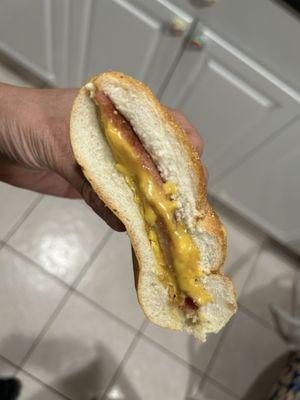 Taylor ham egg and cheese