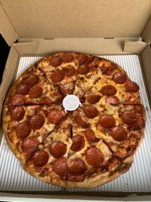 Pepperoni pizza